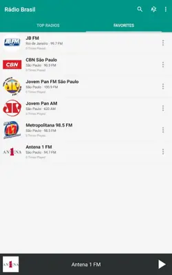 Rádio Brasil FM android App screenshot 0