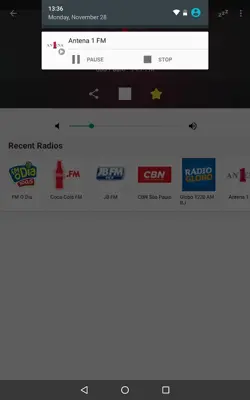 Rádio Brasil FM android App screenshot 1